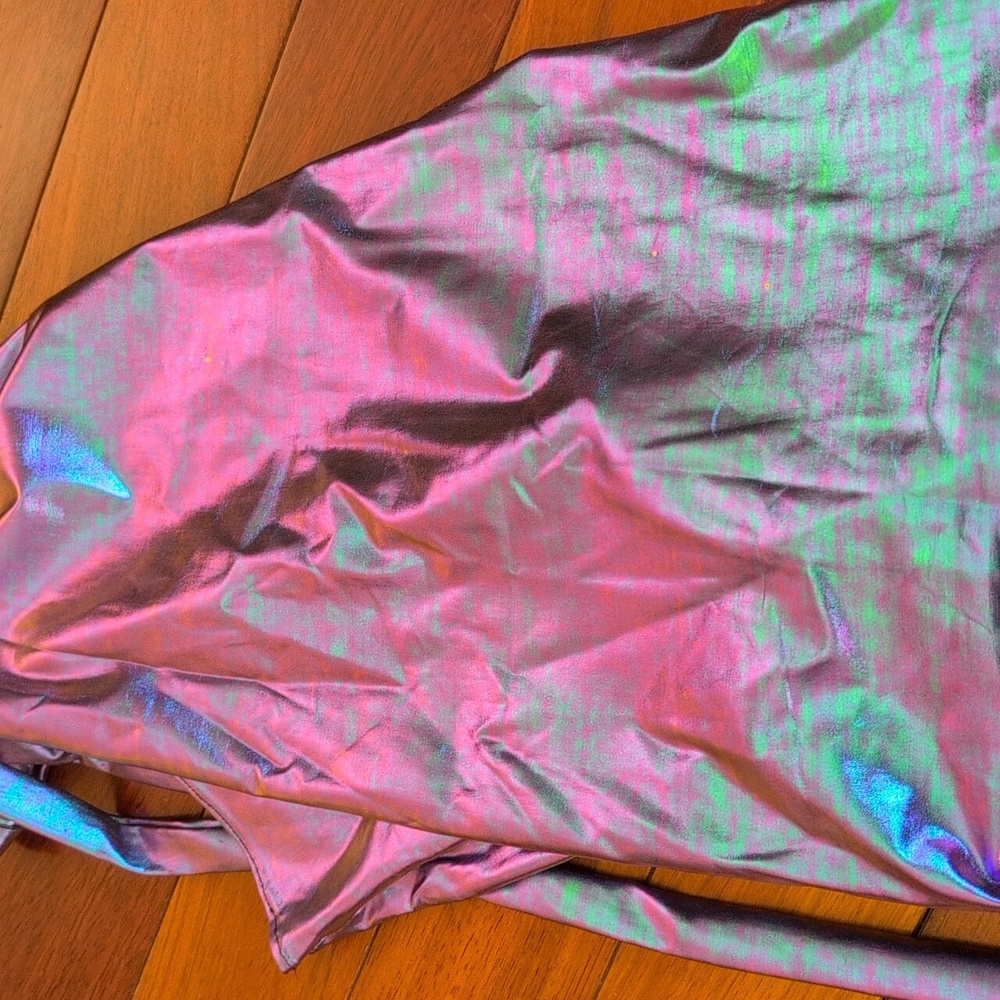 Iridescent Multi Color Handmade Top - Picture 4 of 8
